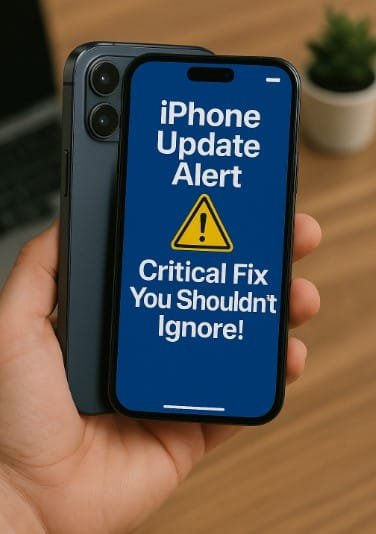 iPhone Update Alert: Critical Fix You Shouldn't Ignore!